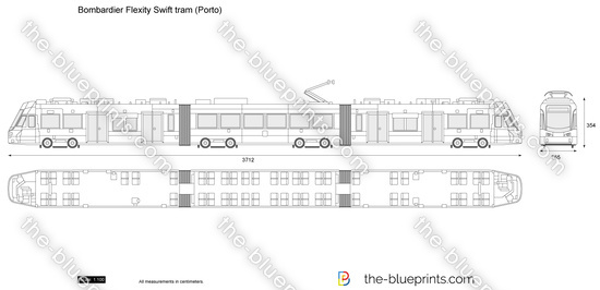 Bombardier Flexity Swift tram (Porto)