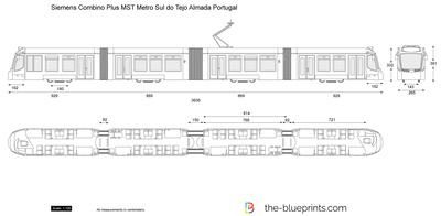 Siemens Combino Plus MST Metro Sul do Tejo Almada Portugal