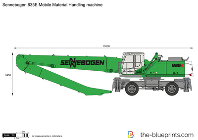 Sennebogen 835E Mobile Material Handling machine