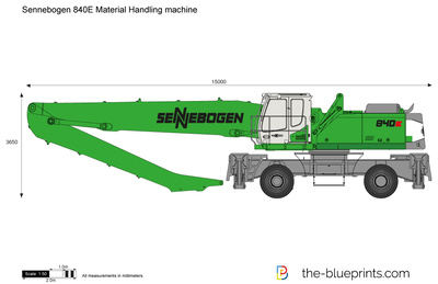 Sennebogen 840E Material Handling machine