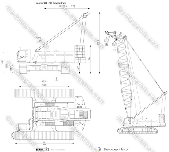 Liebherr LR 1280 Crawler Crane