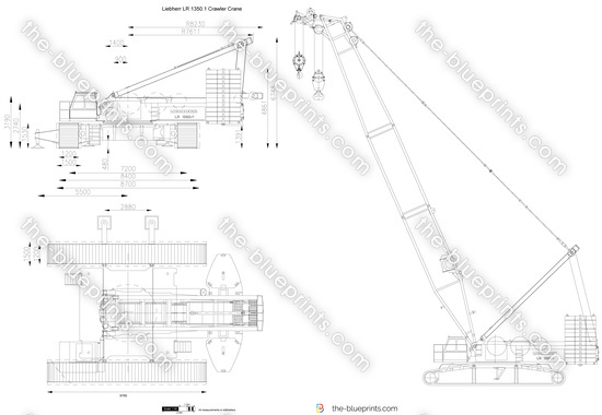 Liebherr LR 1350.1 Crawler Crane