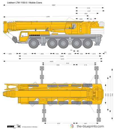 Liebherr LTM 1150-5.1 Mobile Crane