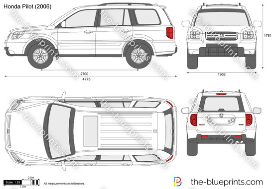 2006 Honda Pilot Color Chart