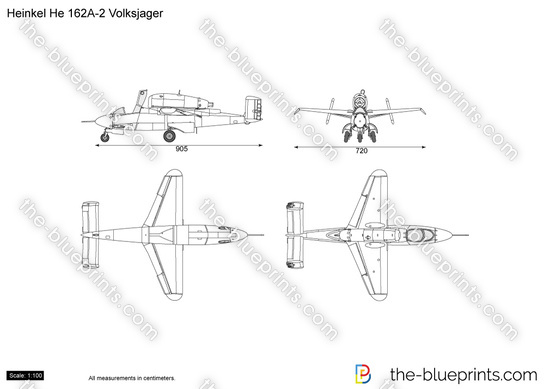 Heinkel He 162A-2 Volksjager