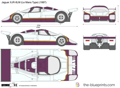Jaguar XJR-8LM (Le Mans Type) (1987)