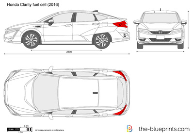 Honda Clarity fuel cell (2016)
