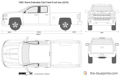 GMC Sierra Extended Cab 6 feet 6 inch box