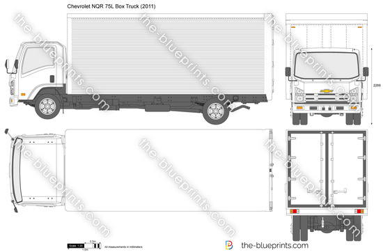 Chevrolet NQR 75L Box Truck