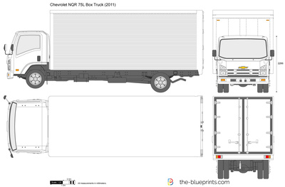 Chevrolet NQR 75L Box Truck (2011)
