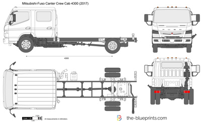 Mitsubishi-Fuso Canter Crew Cab 4300 (2017)