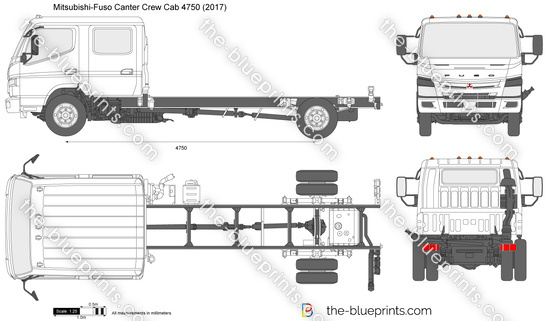 Mitsubishi-Fuso Canter Crew Cab 4750