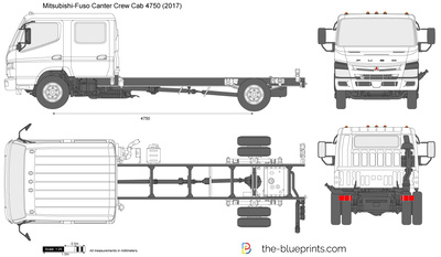Mitsubishi-Fuso Canter Crew Cab 4750 (2017)