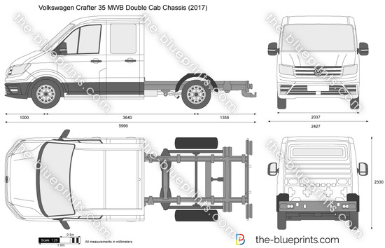 Volkswagen Crafter 35 MWB Double Cab Chassis