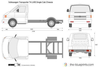Volkswagen Transporter T4 LWB Single Cab Chassis