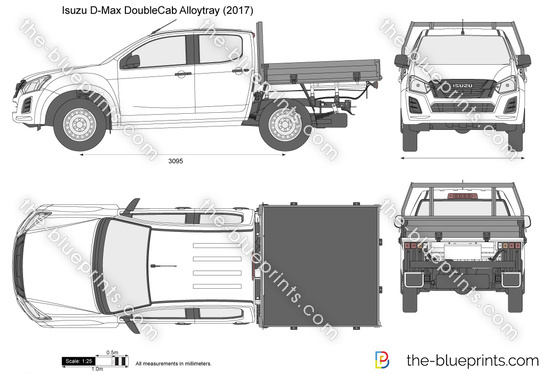 Isuzu D-Max Double Cab Alloytray