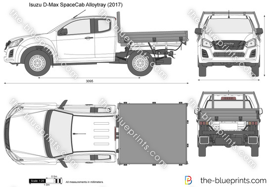 Isuzu D-Max Space Cab Alloytray
