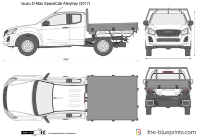Isuzu D-Max Space Cab Alloytray (2017)