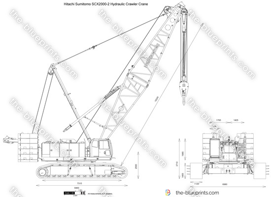 Hitachi Sumitomo SCX2000-2 Hydraulic Crawler Crane