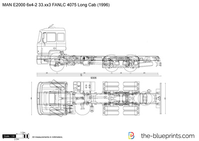 MAN E2000 6x4-2 33.xx3 FANLC 4075 Long Cab (1996)