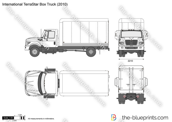 International TerraStar Box Truck
