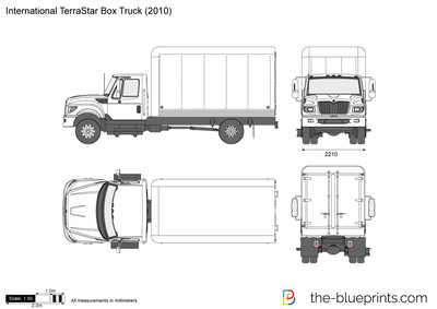 International TerraStar Box Truck (2010)