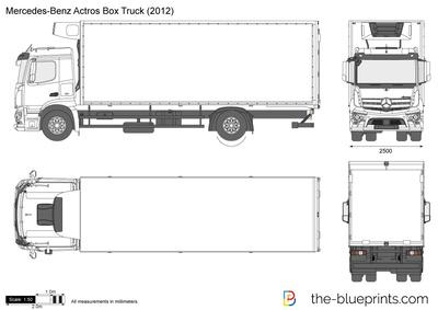 Mercedes-Benz Actros Box Truck