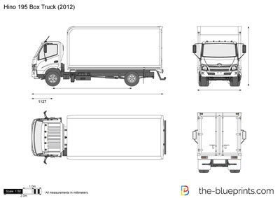 Hino 195 Box Truck (2012)
