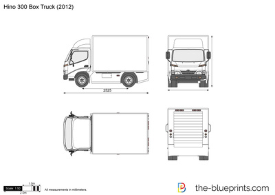 Hino 300 Box Truck