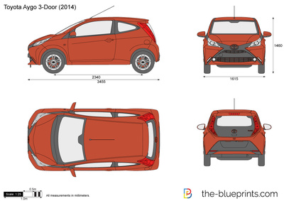 Toyota Aygo 3-Door (2014)