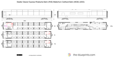 Stadler Glacier Express Rhatische Bahn (RhB) Matterhorn Gotthard Bahn (MGB)
