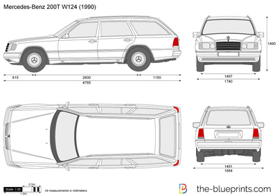 Mercedes-Benz 200T W124 (1990)