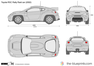Toyota RSC Rally Raid car
