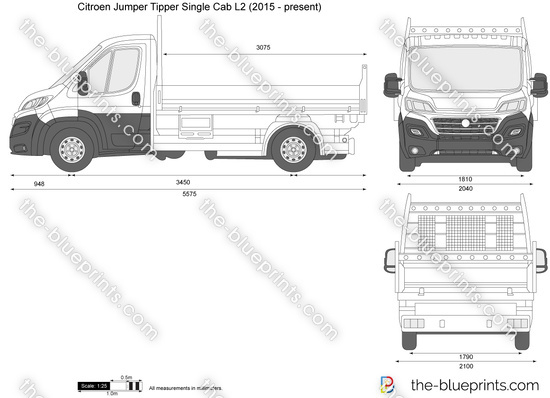 Citroen Jumper Tipper Single Cab L2