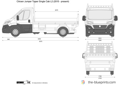 Citroen Jumper Tipper Single Cab L2 (2013)