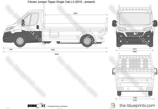 Citroen Jumper Tipper Single Cab L3