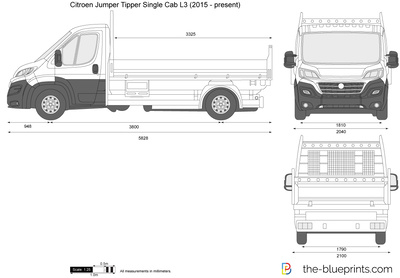 Citroen Jumper Tipper Single Cab L3