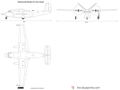Beechcraft Model 34 Twin-Quad