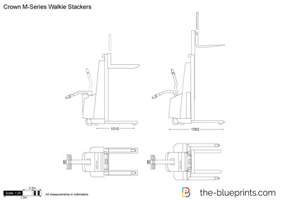 Crown M-Series Walkie Stackers