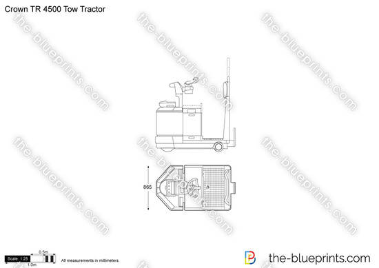 Crown TR 4500 Tow Tractor