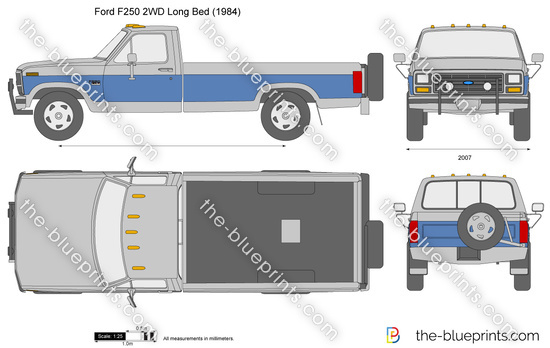 Ford F-250 2WD Long Bed