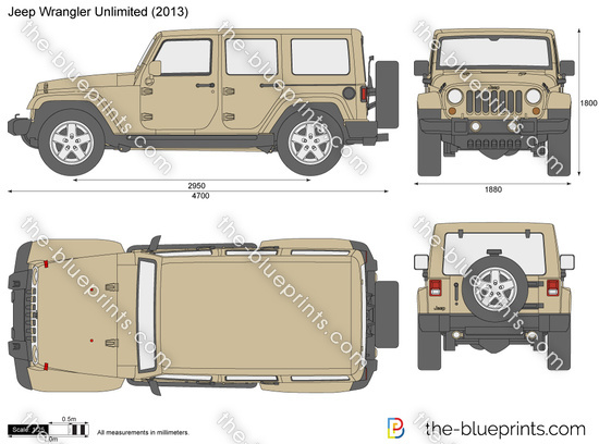 Jeep Wrangler Unlimited 5-Door JK