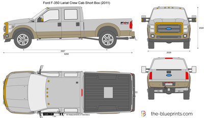 Ford F-350 Lariat Crew Cab Short Box