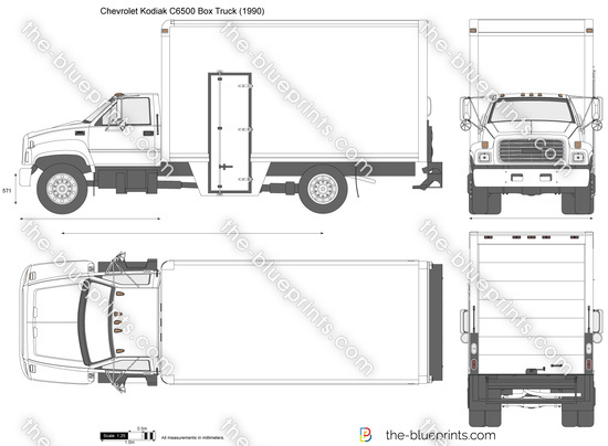 Chevrolet Kodiak C6500 Box Truck