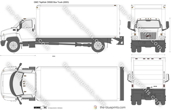 GMC TopKick C6500 Box Truck