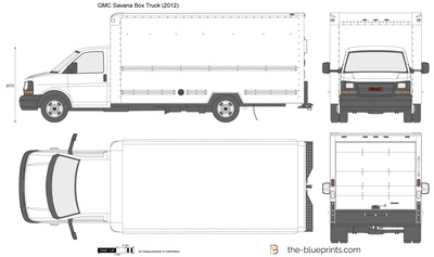 GMC Savana Box Truck