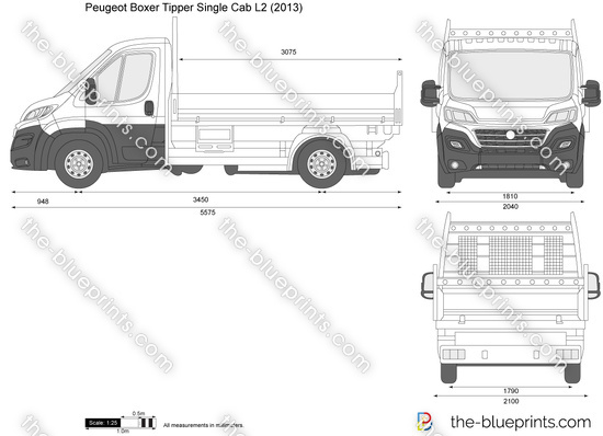 Peugeot Boxer Tipper Single Cab L2