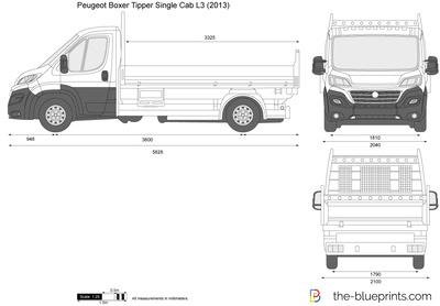 Peugeot Boxer Tipper Single Cab L3 (2013)
