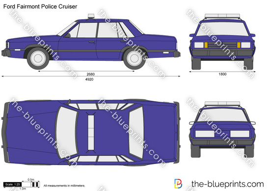 Ford Fairmont Police Cruiser