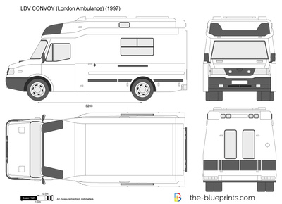 LDV CONVOY (London Ambulance) (1997)